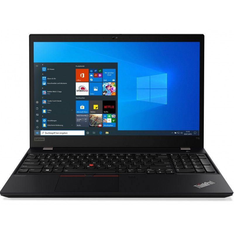 Skolecomputer - Brugt Lenovo ThinkPad T15 G1 - 15,6 " FHD skærm  - i7-10 genration - 512 SSD - 32 GB ram - Win 11