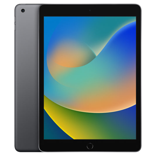 Skoletablet - Brugt Apple iPad 9.Gen - 10.2" (2021) 64 GB - WiFi - Flot stand